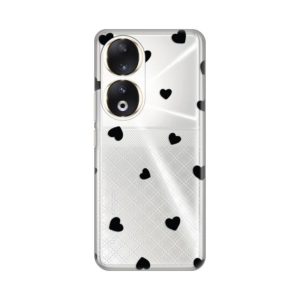 Torbica Silikonska Print Skin za Honor 90 Hearts 18