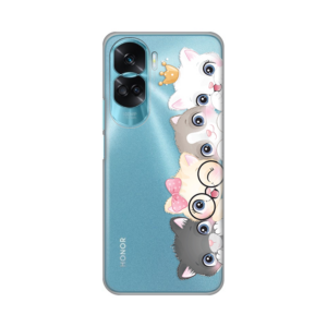 Torbica Silikonska Print Skin za Honor 90 Lite Cats 18