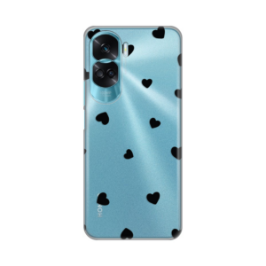 Torbica Silikonska Print Skin za Honor 90 Lite Hearts 18