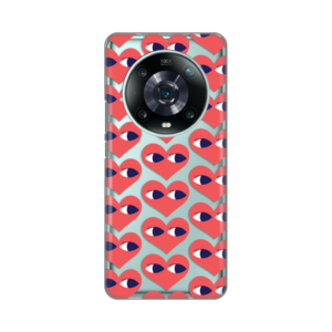 Torbica Silikonska Print Skin za Honor Magic 4 Pro Eye Heart Pattern 18