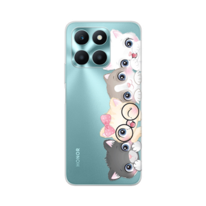 Torbica Silikonska Print Skin za Honor X6a Cats 18