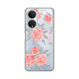 Torbica Silikonska Print Skin za Honor X7 Elegant Roses 18