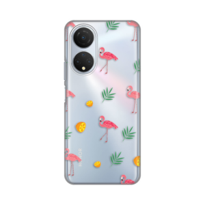 Torbica Silikonska Print Skin za Honor X7 Flamingos 18