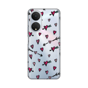 Torbica Silikonska Print Skin za Honor X7 Heart Pattern 18