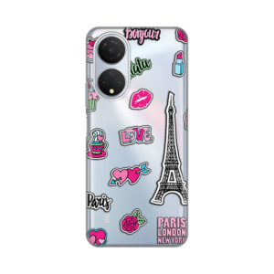 Torbica Silikonska Print Skin za Honor X7 Love Paris 18