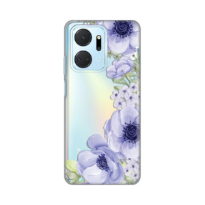 Torbica Silikonska Print Skin za Honor X7a Blue Roses 18