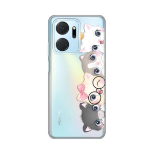 Torbica Silikonska Print Skin za Honor X7a Cats 18