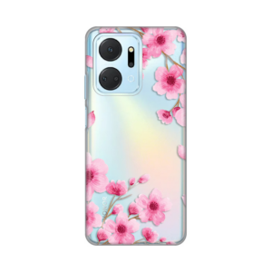 Torbica Silikonska Print Skin za Honor X7a Rose flowers 18