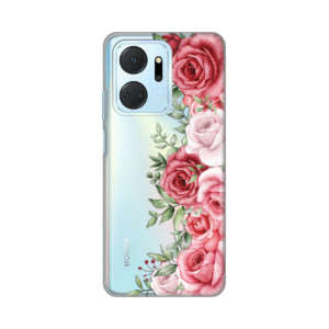 Torbica Silikonska Print Skin za Honor X7a Wild Roses 18