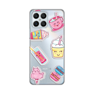 Torbica Silikonska Print Skin za Honor X8 Ice cream 18