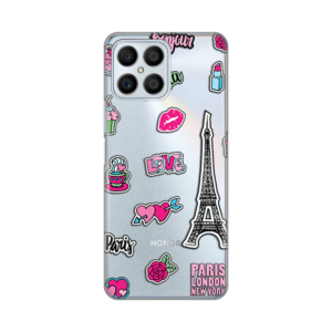 Torbica Silikonska Print Skin za Honor X8 Love Paris 18