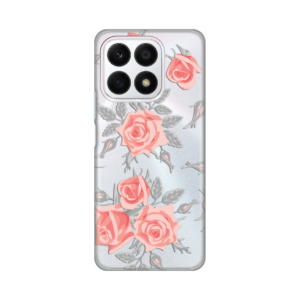 Torbica Silikonska Print Skin za Honor X8a Elegant Roses 18