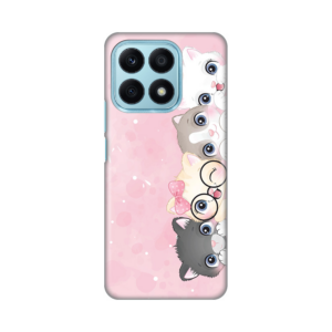 Torbica Silikonska Print Skin za Honor X8a Pink cats 18