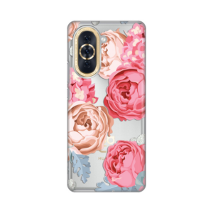 Torbica Silikonska Print Skin za Huawei Nova 10 Pink Flowers 18