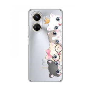 Torbica Silikonska Print Skin za Huawei Nova 10 SE Cats 18