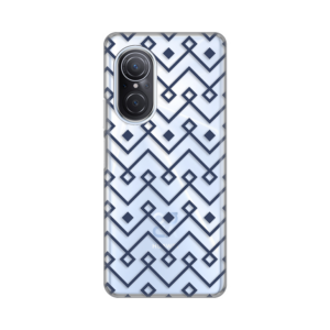 Torbica Silikonska Print Skin za Huawei Nova 9 SE Blue cubes 18