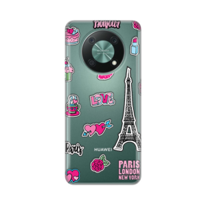 Torbica Silikonska Print Skin za Huawei Nova Y90 Love Paris 18