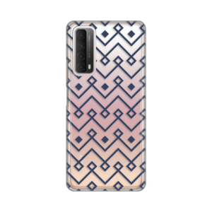 Torbica Silikonska Print Skin za Huawei P Smart 2021 Blue cubes 18