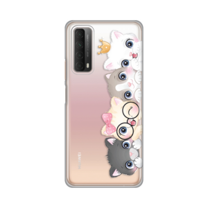 Torbica Silikonska Print Skin za Huawei P Smart 2021 Cats 18