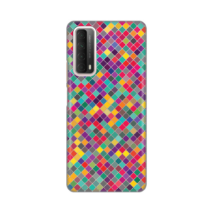 Torbica Silikonska Print Skin za Huawei P Smart 2021 Colorful cubes 18