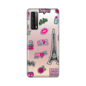 Torbica Silikonska Print Skin za Huawei P Smart 2021 Love Paris 18