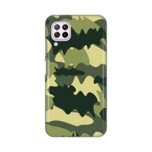 Torbica Silikonska Print Skin za Huawei P40 Lite/Nova 6 SE Army 18