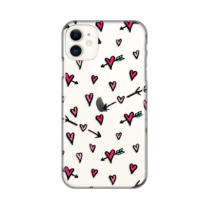 Torbica Silikonska Print Skin za iPhone 11 6.1 Heart Pattern 18