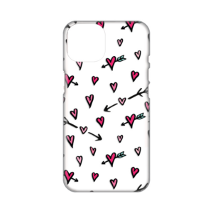 Torbica Silikonska Print Skin za iPhone 14 6.1 Heart Pattern 18