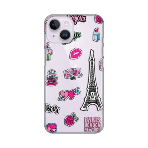 Torbica Silikonska Print Skin za iPhone 14 6.1 Love Paris 18