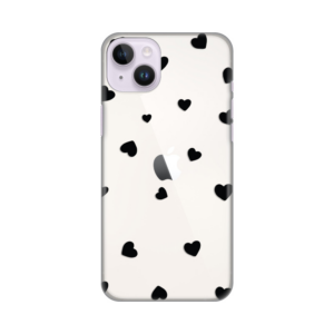 Torbica Silikonska Print Skin za iPhone 14 Plus 6.7 Hearts 18