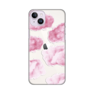 Torbica Silikonska Print Skin za iPhone 14 Plus 6.7 Pink Clouds 18