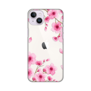 Torbica Silikonska Print Skin za iPhone 14 Plus 6.7 Rose flowers 18