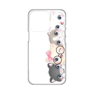 Torbica Silikonska Print Skin za iPhone 14 Pro 6.1 Cats 18