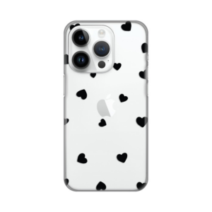 Torbica Silikonska Print Skin za iPhone 14 Pro 6.1 Hearts 18