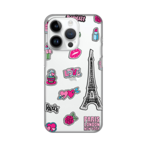 Torbica Silikonska Print Skin za iPhone 14 Pro 6.1 Love Paris 18