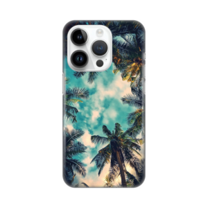 Torbica Silikonska Print Skin za iPhone 14 Pro 6.1 Palm tree 18