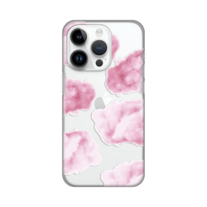 Torbica Silikonska Print Skin za iPhone 14 Pro 6.1 Pink Clouds 18