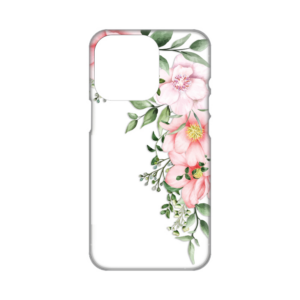 Torbica Silikonska Print Skin za iPhone 14 Pro Max 6.7 Gentle Rose Pattern 18