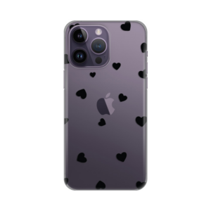 Torbica Silikonska Print Skin za iPhone 14 Pro Max 6.7 Hearts 18