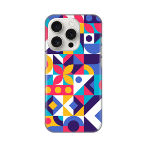 Torbica Silikonska Print Skin za iPhone 15 Pro 6.1 Colorful Mosaic 18