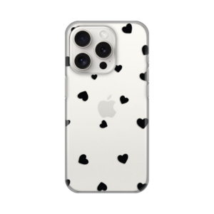 Torbica Silikonska Print Skin za iPhone 15 Pro 6.1 Hearts 18