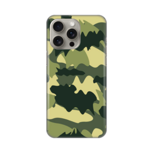 Torbica Silikonska Print Skin za iPhone 15 Pro Max 6.7 Army 18