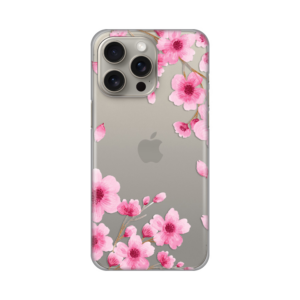 Torbica Silikonska Print Skin za iPhone 15 Pro Max 6.7 Rose flowers 18