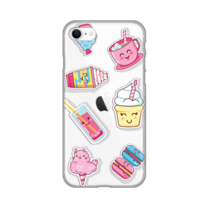 Torbica Silikonska Print Skin za iPhone 7/8/SE 2020/2022 Ice cream 18