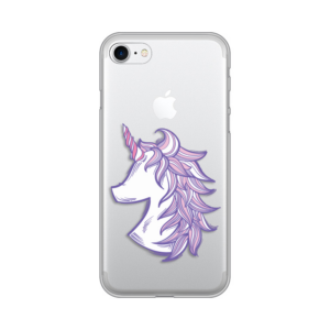 Torbica Silikonska Print Skin za iPhone 7/8/SE 2020/2022 Purple Unicorn 18