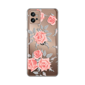 Torbica silikonska Print Skin za Motorola Moto G32 Elegant Roses 18