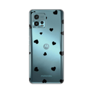 Torbica Silikonska Print Skin za Motorola Moto G72 Hearts 18