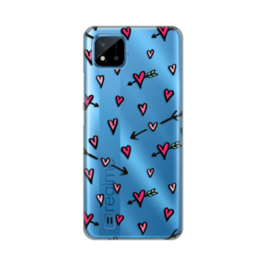 Torbica Silikonska Print Skin za Realme C11 (2021)/C20 Heart Pattern 18