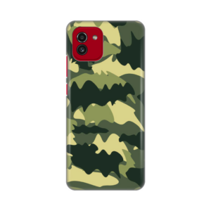 Torbica Silikonska Print Skin za Samsung A035G Galaxy A03  Army 18