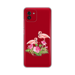 Torbica Silikonska Print Skin za Samsung A035G Galaxy A03 Flamingo 18